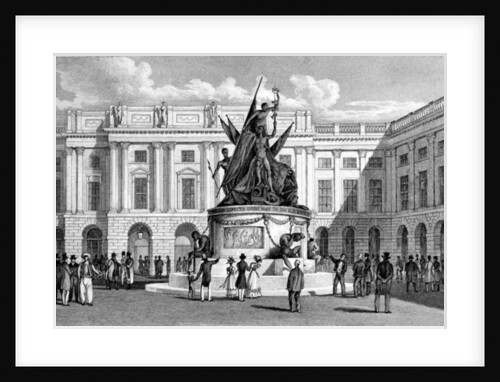 Exchange Buildings and Nelson's Monument, Liverpool by English School