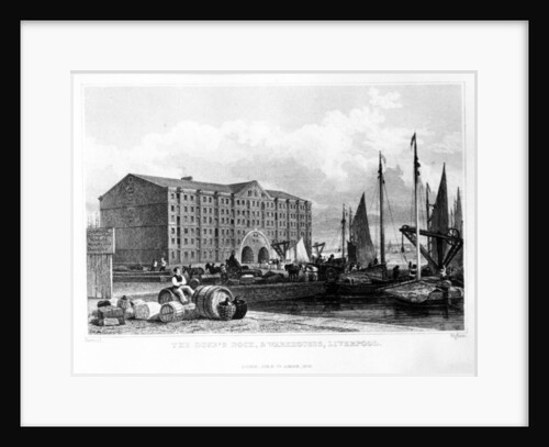 The Duke's Dock & Warehouses, Liverpool by John Harwood
