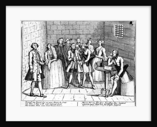 Newgate's Lamentation, or the Ladys Last farewell of Maclean by English School