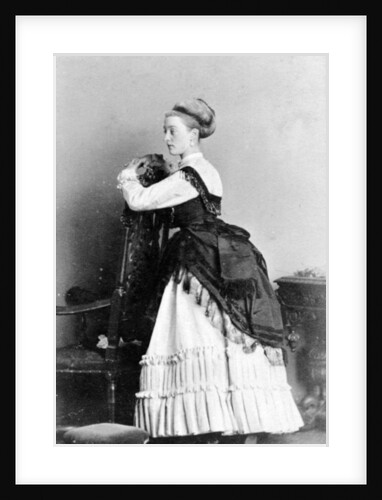 The Marchioness of Hastings, c.1860s-70s by English Photographer