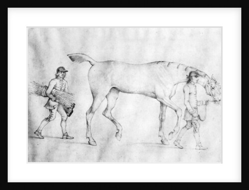 Horse and Grooms, 1754 by Thomas Spencer