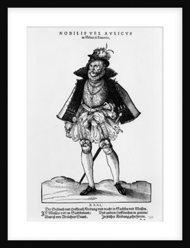 A Nobleman from Misnia & Saxonia by Hans Weigel