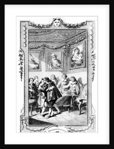 Illustration to 'Roderick Random' by Tobias Smollett by Daniel Dodd
