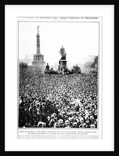 Berlin reduced to Protesting by German Photographer