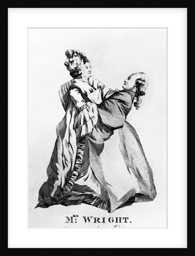 Mrs. Wright, published in the 'London Magazine', 1775 by English School