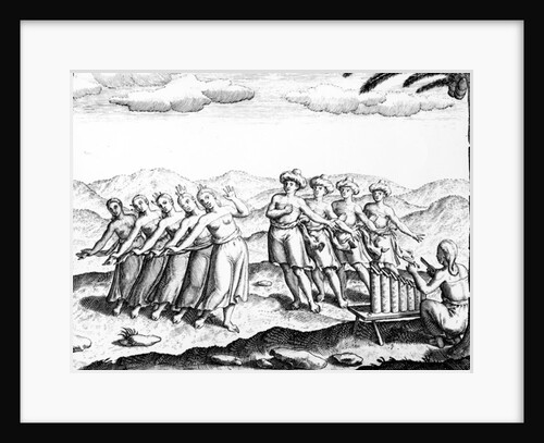 Javanese Dancers by Theodor de Bry
