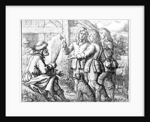 The Old Man and his Sons by Francis Barlow