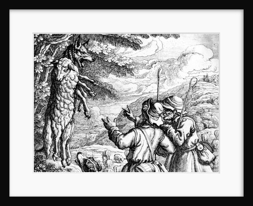 The Wolf in Sheep's Clothing, 1687 by Francis Barlow
