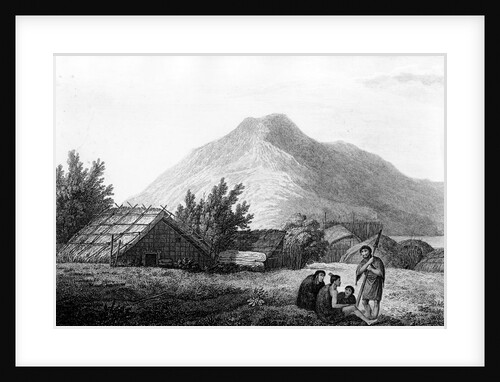 The Inside of a Hippah in New Zealand by John Webber