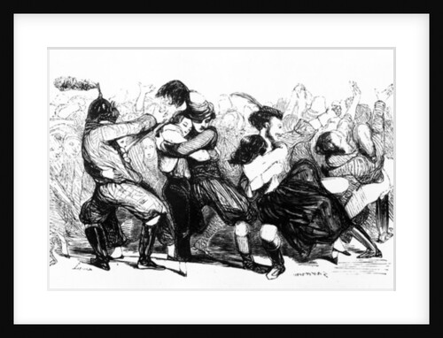 Le Bal Chicard, c.1840 by French School
