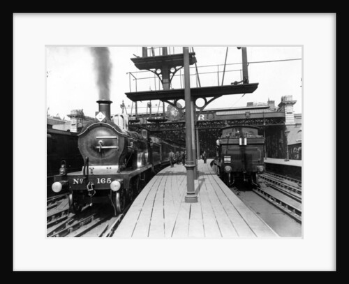 Platforms at Charing Cross Station, 1913 by English Photographer