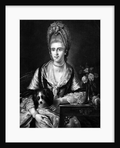 Polly Kennedy, engraved by Valentine Green, 1771 by Edward Francis (1741/2-c.1795) (after) Cunningham