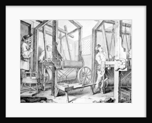 The Fellow Prentices at their Looms Representing Industry and Idleness, 1747 by William Hogarth