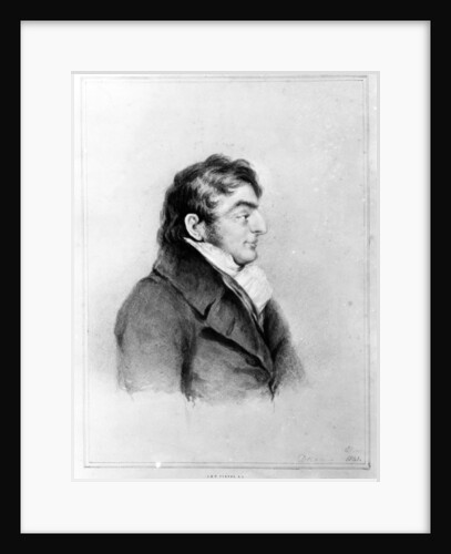 Portrait of Joseph Mallord William Turner, 1841 by Charles Turner