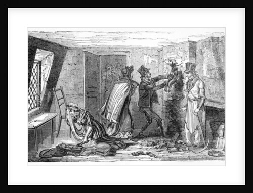Chimney Sweep's Boys Trapped in a Chimney by English School