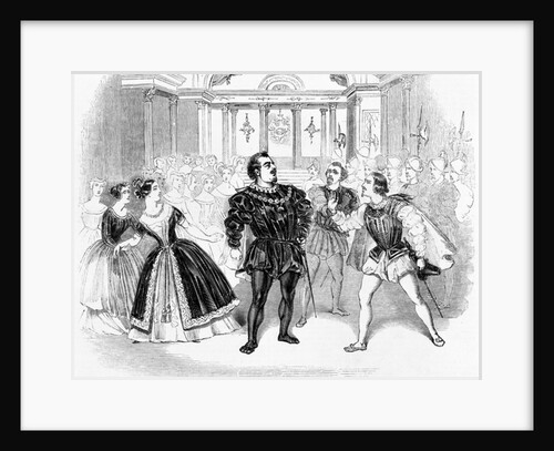 Scene from Costa's Opera of 'Don Carlos', 1844 by English School