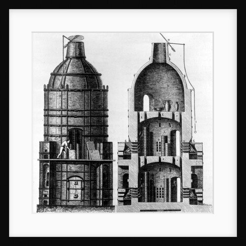 Kiln for baking Sevres porcelain, 1882 by French School