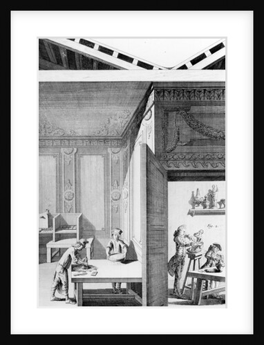l'Art de Porcelain, 1771 by French School