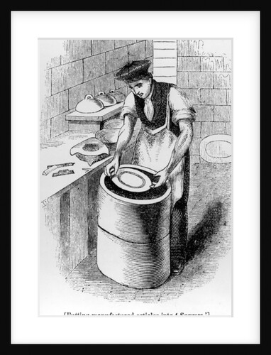 Illustration from Knight's 'Pictorial Gallery of Arts', c.1850 by English School