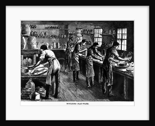 Moulding Flatware, 19th Century by English School