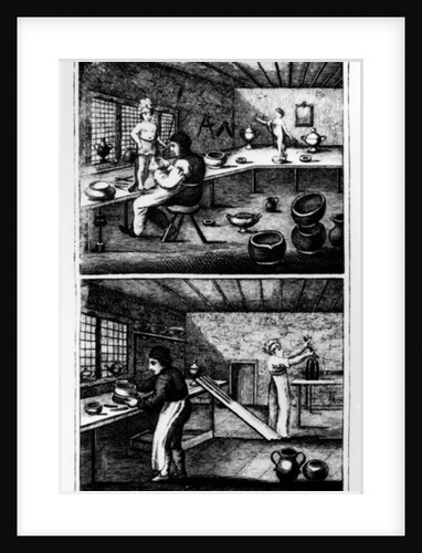 The Moddler or sculptor, 1827 by English School