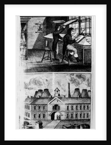 The Counting House, 1827 by English School