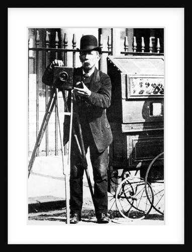 A traveling photographer, 19th Century by English Photographer