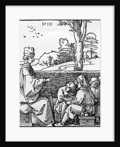 The School lesson, 1510 by Albrecht Dürer or Duerer