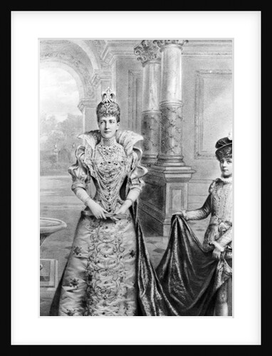 Alexandra of Denmark, Queen Consort of the United Kingdom and the British Dominions, 19th Century by English School