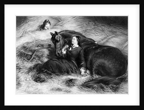 Illustration from 'Girl with Horse', after Rosa Bonheur, 19th Century by English School