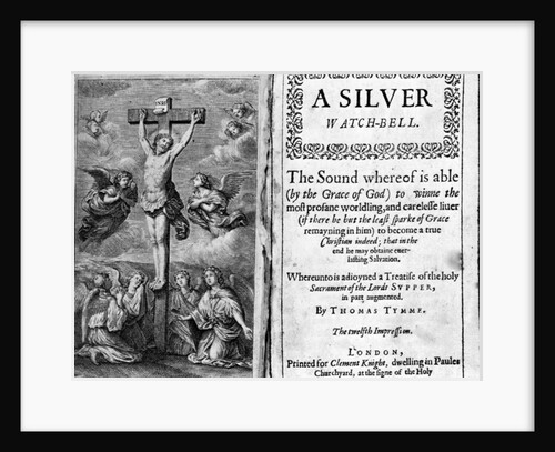 A Silver Watch Bell by Thomas Tymme, 1617 by English School