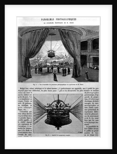General View of the Chase Electric Cyclorama, taken from 'La Nature', 1896 by French School