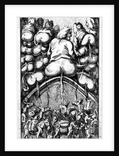 Broad Bottoms, 1745 by English School