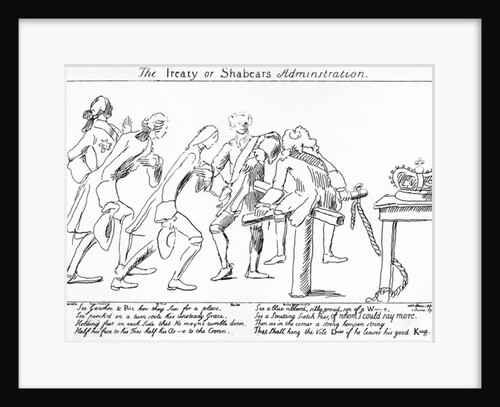 The Treaty or Shabears Administration, 1757 by English School