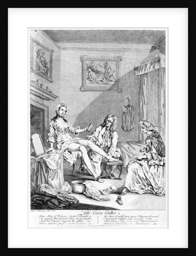 The Corn Cutter by Bob Funney, 1735-1765 by English School