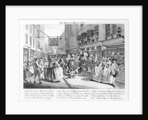 The Beaux Disaster, 1747 by English School