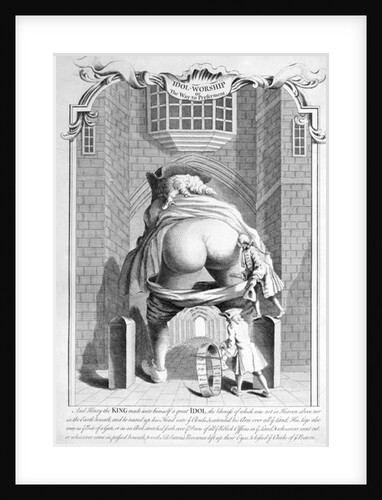 Idol-Worship or the Way to Preferment, 1740 by English School