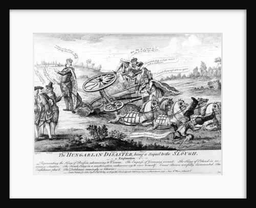 The Hungarian Disaster, being a sequel to the Slough, 1757 by English School