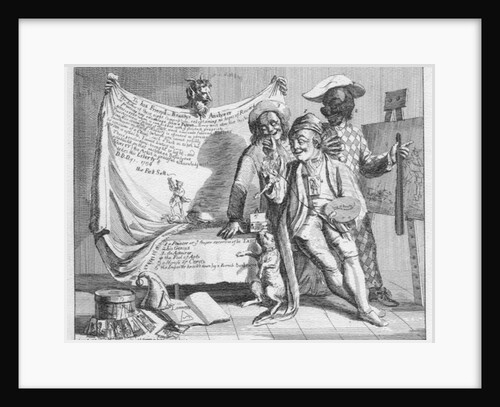A new Dunciad done with a view of fixing ye fluctuating ideas of taste without preface or introduction, 1753 by Paul Sandby