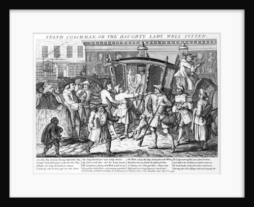 Stand Coachman or the Haughty Lady Well Fitted by English School