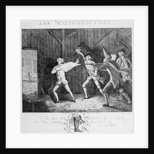 The Scotch Victory, 1768 by English School