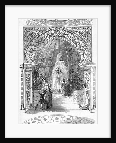 Reopening of the Colosseum, Regent's Park: The Conservatory, 1845 by English School