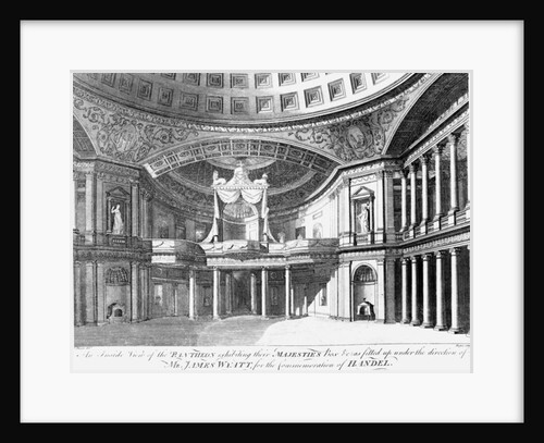 An inside view of the Pantheon, Oxford Street, London, 1784 by John Dixon
