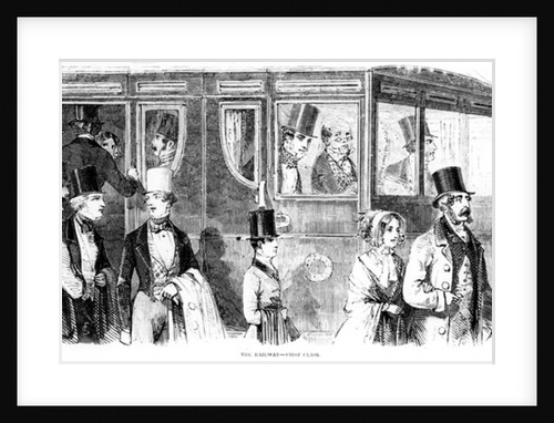 Epson Races 1847: The Railway - First Class by English School