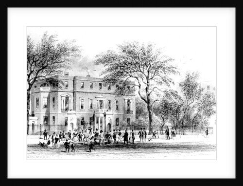 Mrs Montagu's House, Portman Square by Thomas Hosmer Shepherd