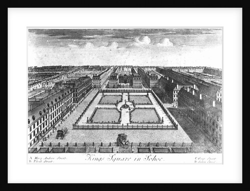 Kings Square Soho, 1720-30 by Haynes King
