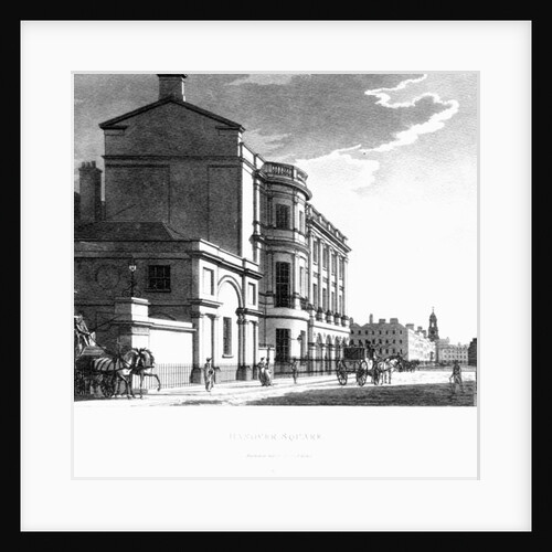 Hanover Square, 1800 by English School