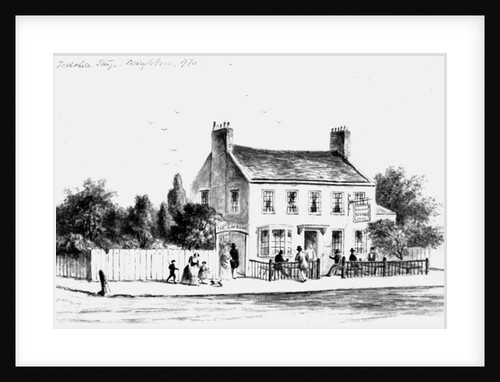 View of the Yorkshire Stingo Public House in Paddington, 1860-1859 by Thomas Hosmer Shepherd
