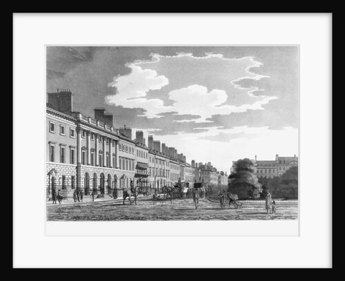 North Side of Grosvenor Square,1800 by English School