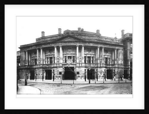 Queen's Hall in Langham Place, London, 1896 by English School